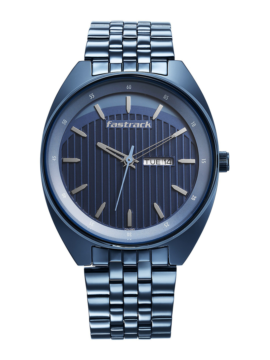 Fastrack Men Printed Dial & Bracelet Style Straps Analogue Watch 3292QM01