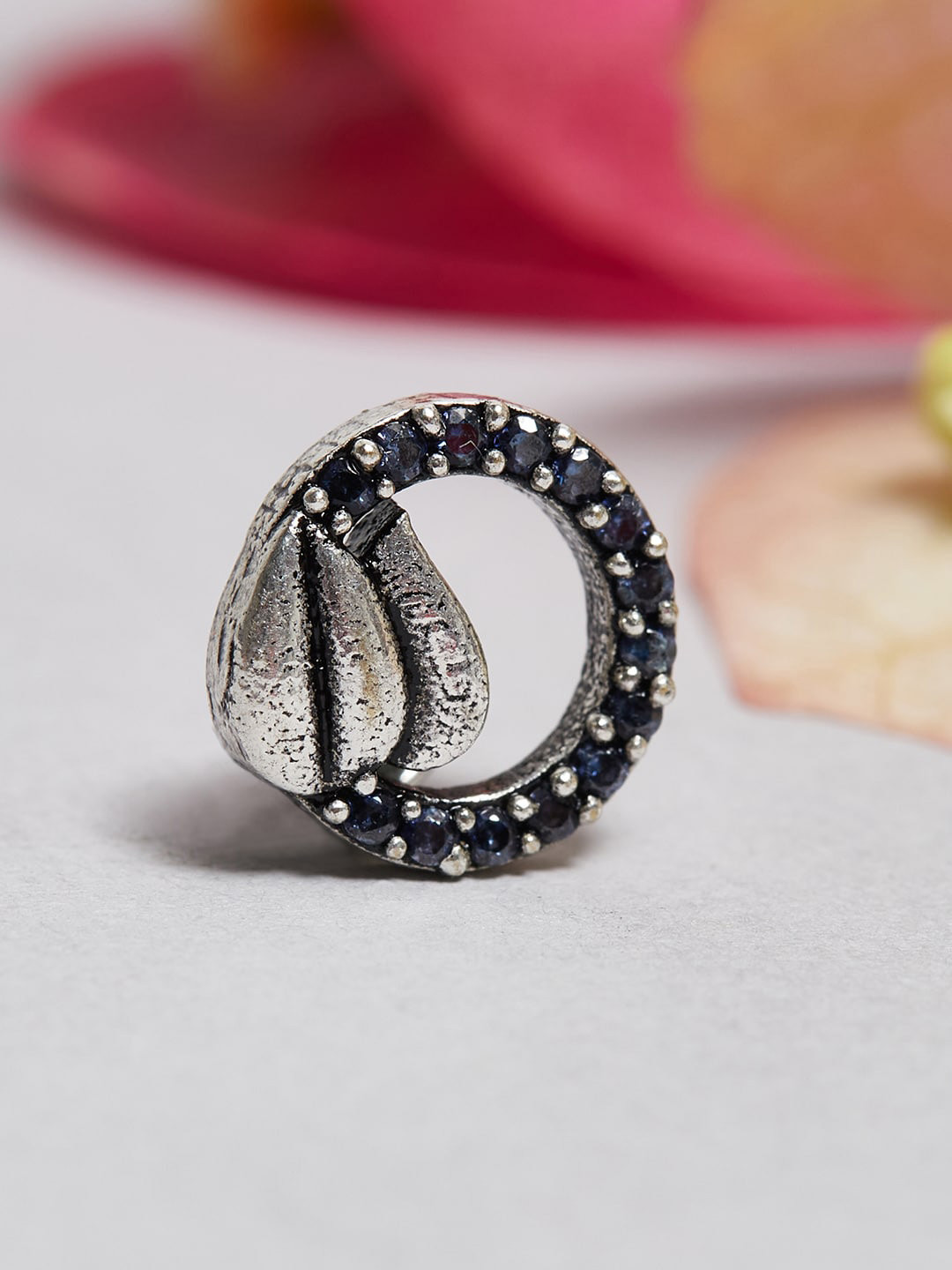 Intricate Pattern Nose Ring