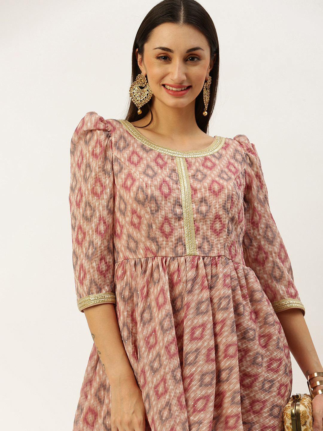 Ethnovog Ready To Wear Digital Printed Co Ords Set