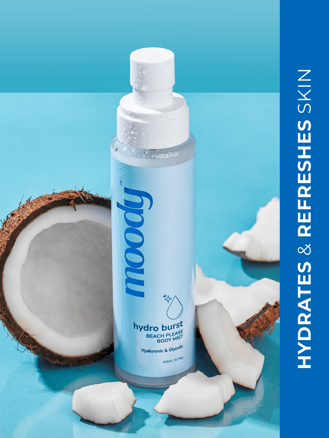 MOODY Moody Hydro Burst Beach Please Body Mist - 200 ml