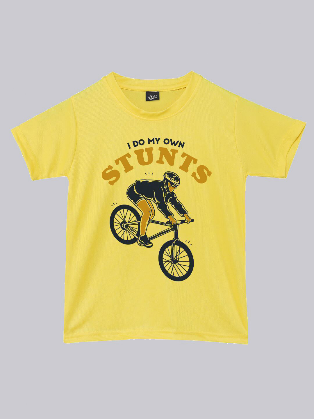 RISH Boys Graphic Printed Round Neck Short Sleeves Loose T-shirt