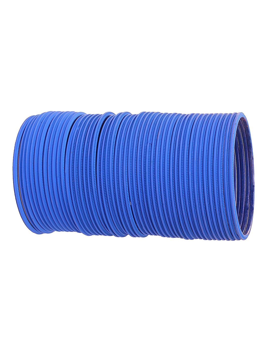 NMII Set Of 48 Cutting Shaped Matte Finished Metal Bangles