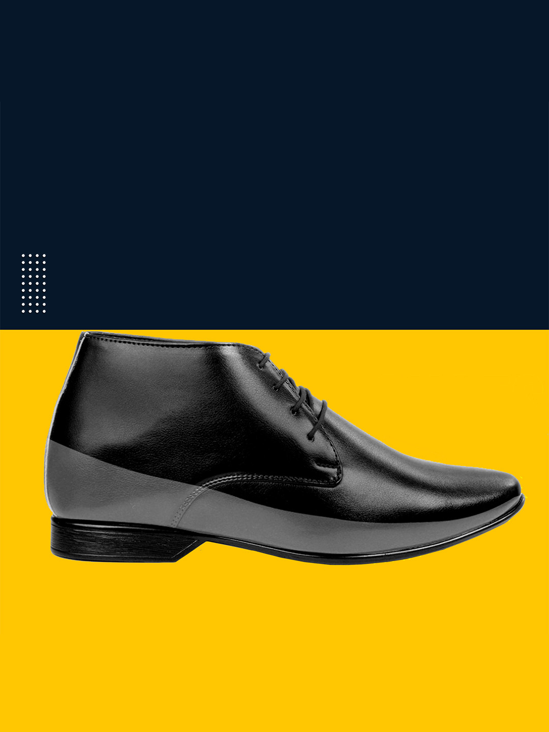 Bxxy Men Block-Heeled Formal Chelsea Elevator Boots