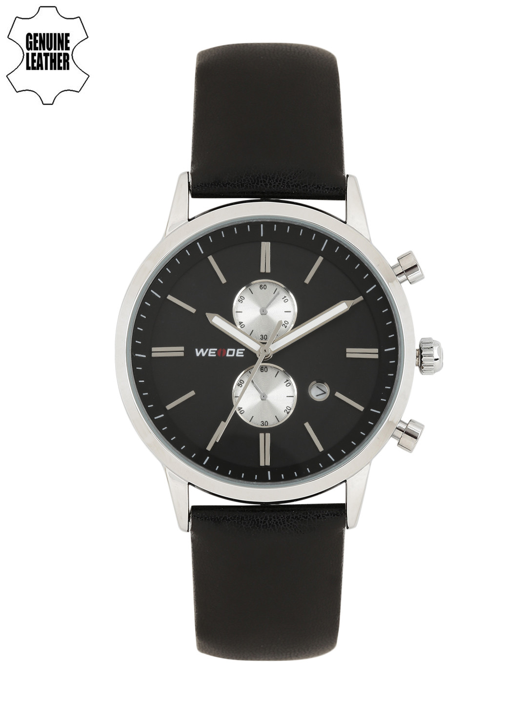 WEIDE Men Black Analogue Watch WH3302-1C