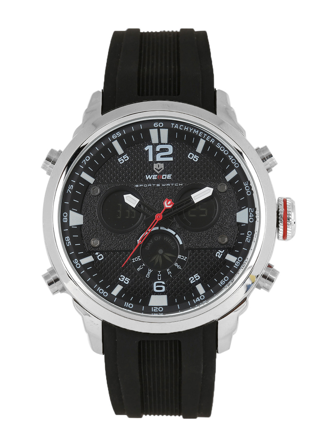WEIDE Men Black Analogue Watch WH6303-3C