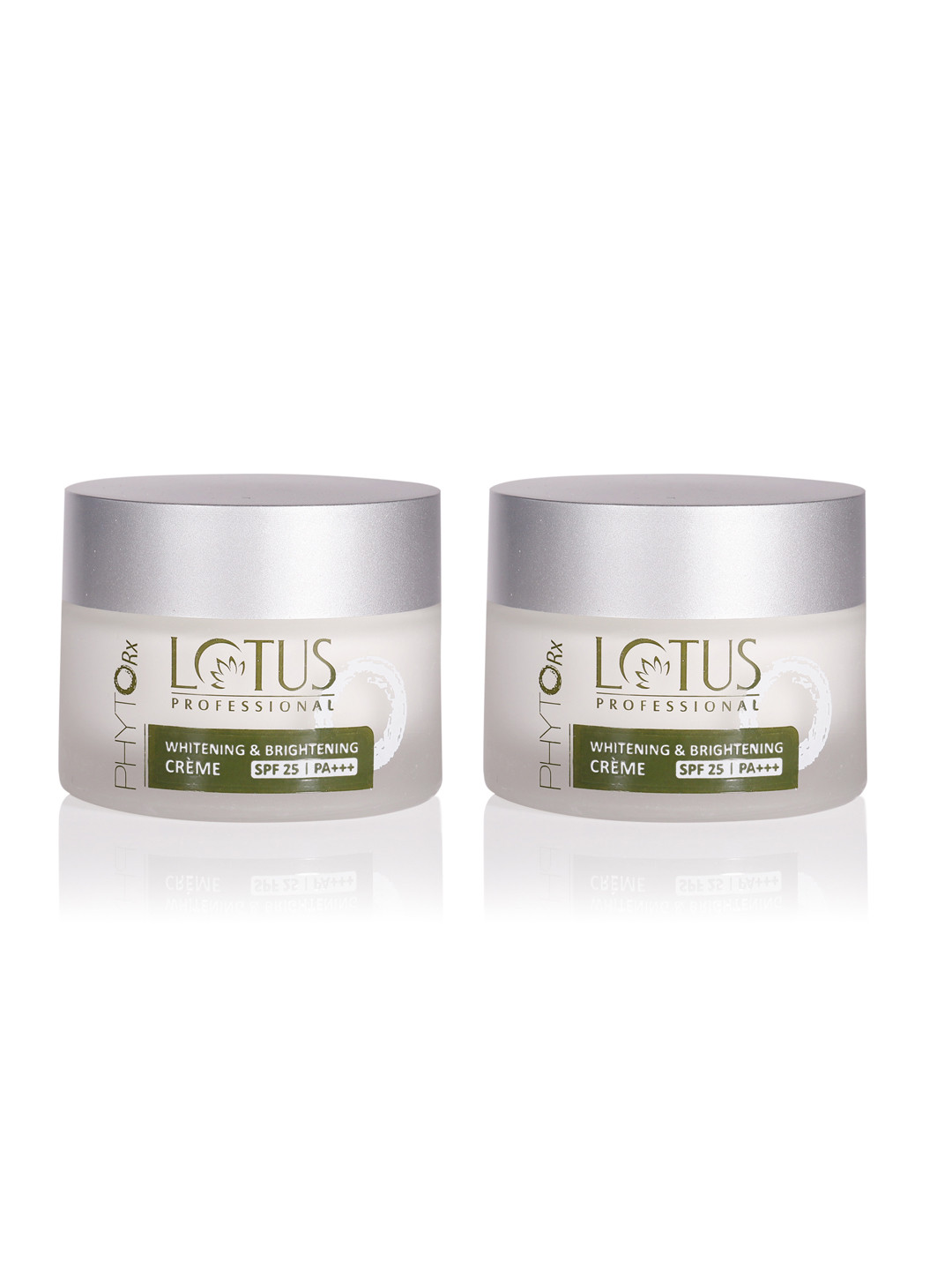 Lotus Herbals Set of 2 Professional PHYTO-Rx Whitening  Brightening SPF29 Creme - 50g each