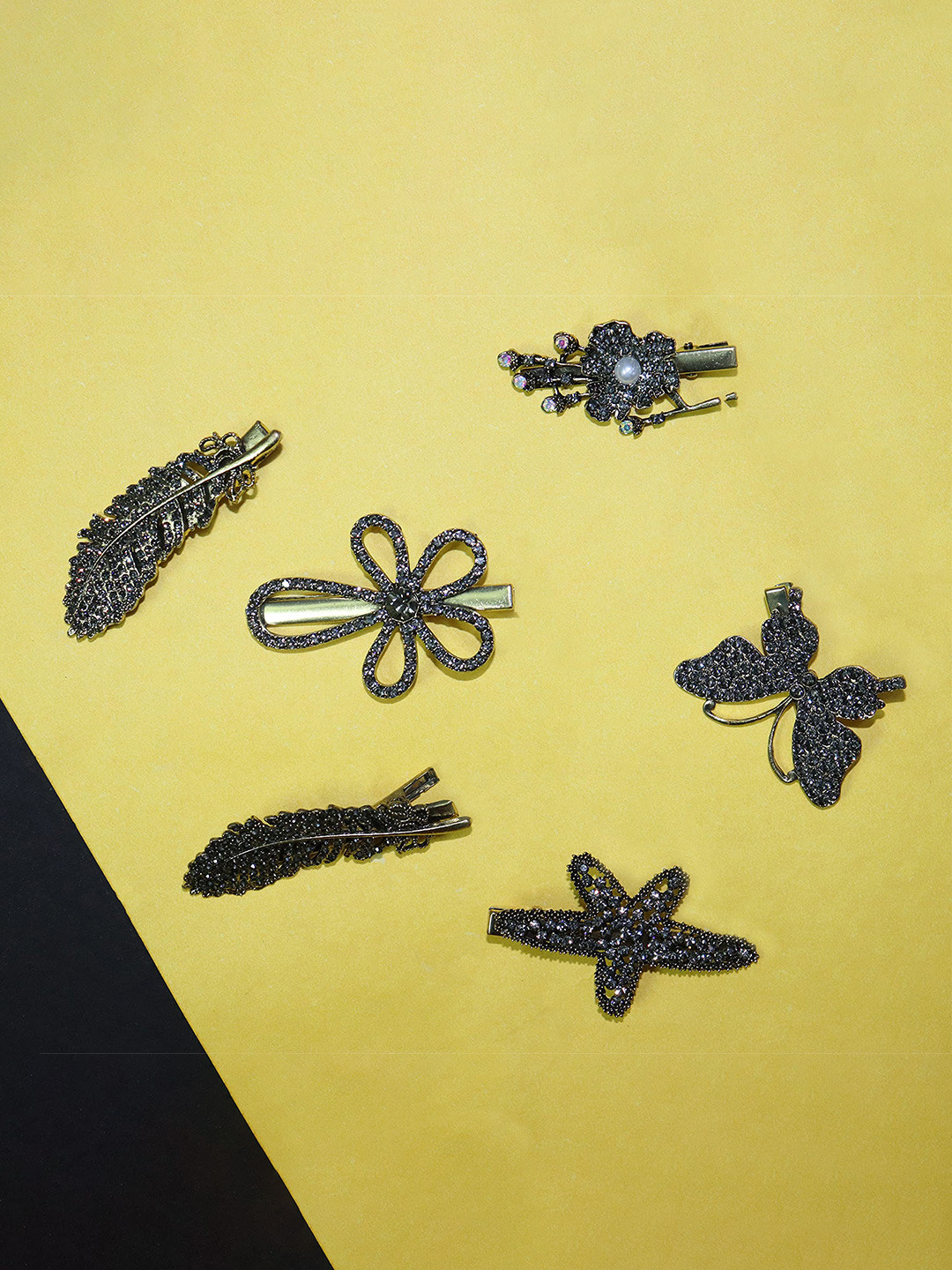 Krelin Women Set of 6 Alligator Hair Clip