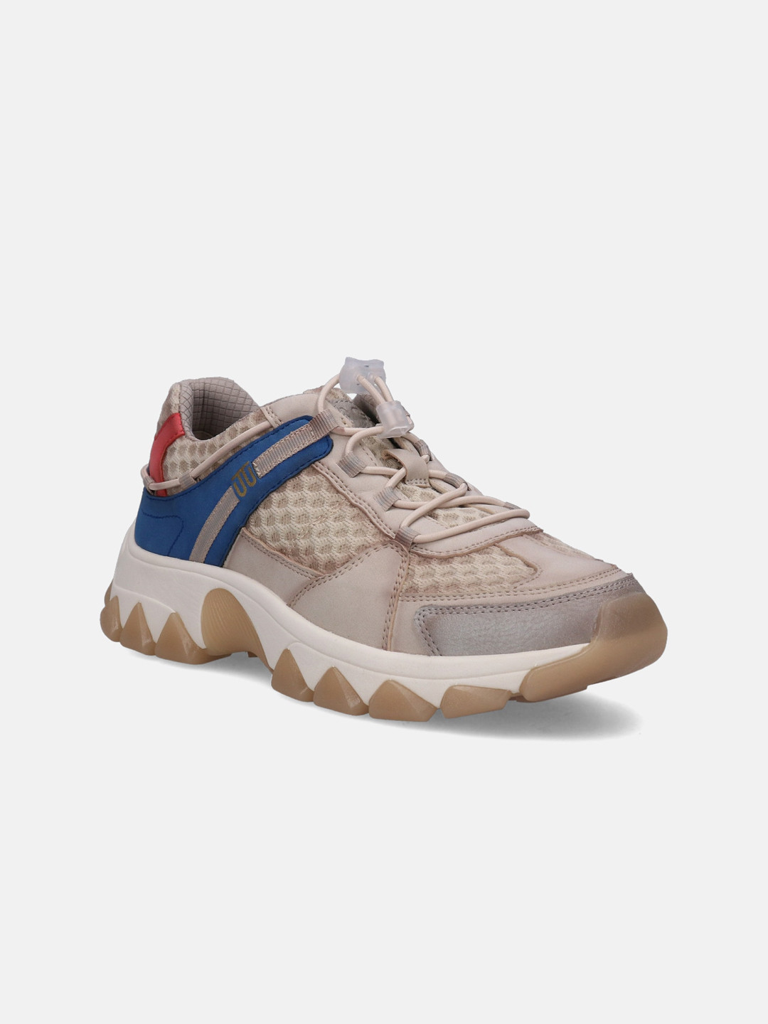 BAGATT Women Yuki Woven Design Comfort Insole Contrast Sole Sneakers