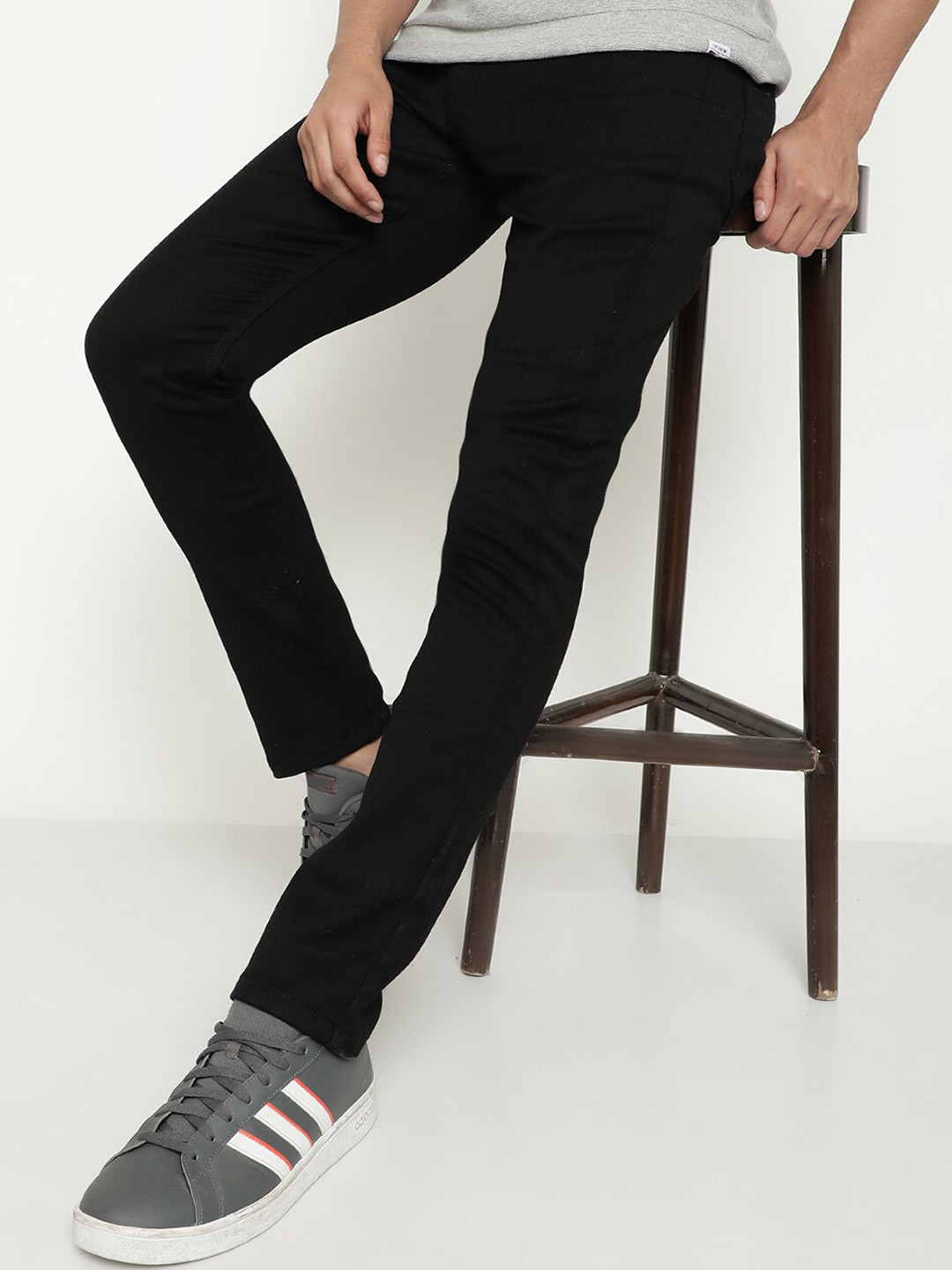 Octave Men Mid-Rise Dark Shade Cotton Stretchable Jeans