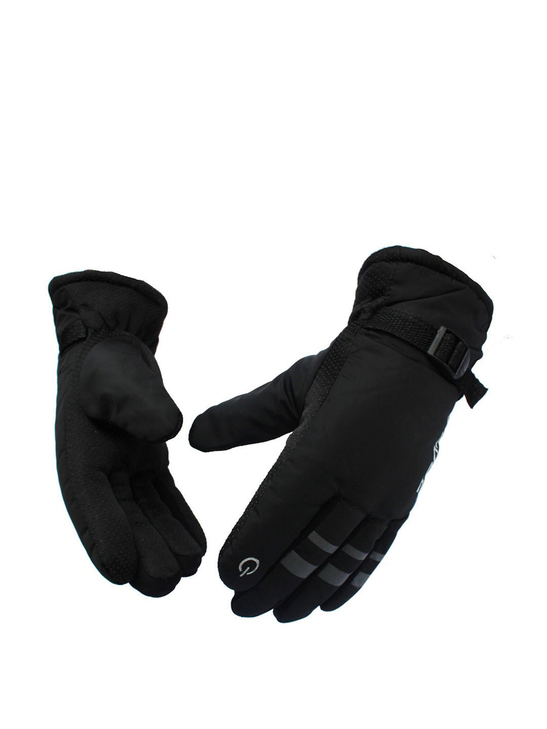 Alexvyan Men Protective Snow & Wind Proof Fur-Inside Thermal Riding Winter Soft Gloves