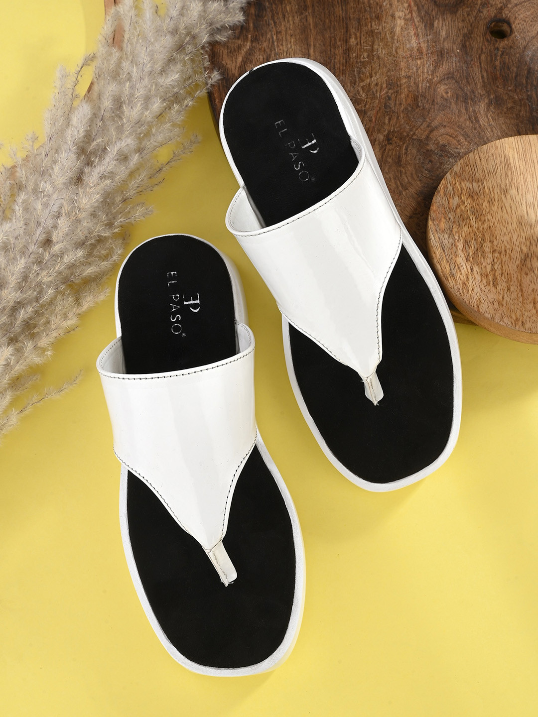 El Paso T-Strap Flatform Heels