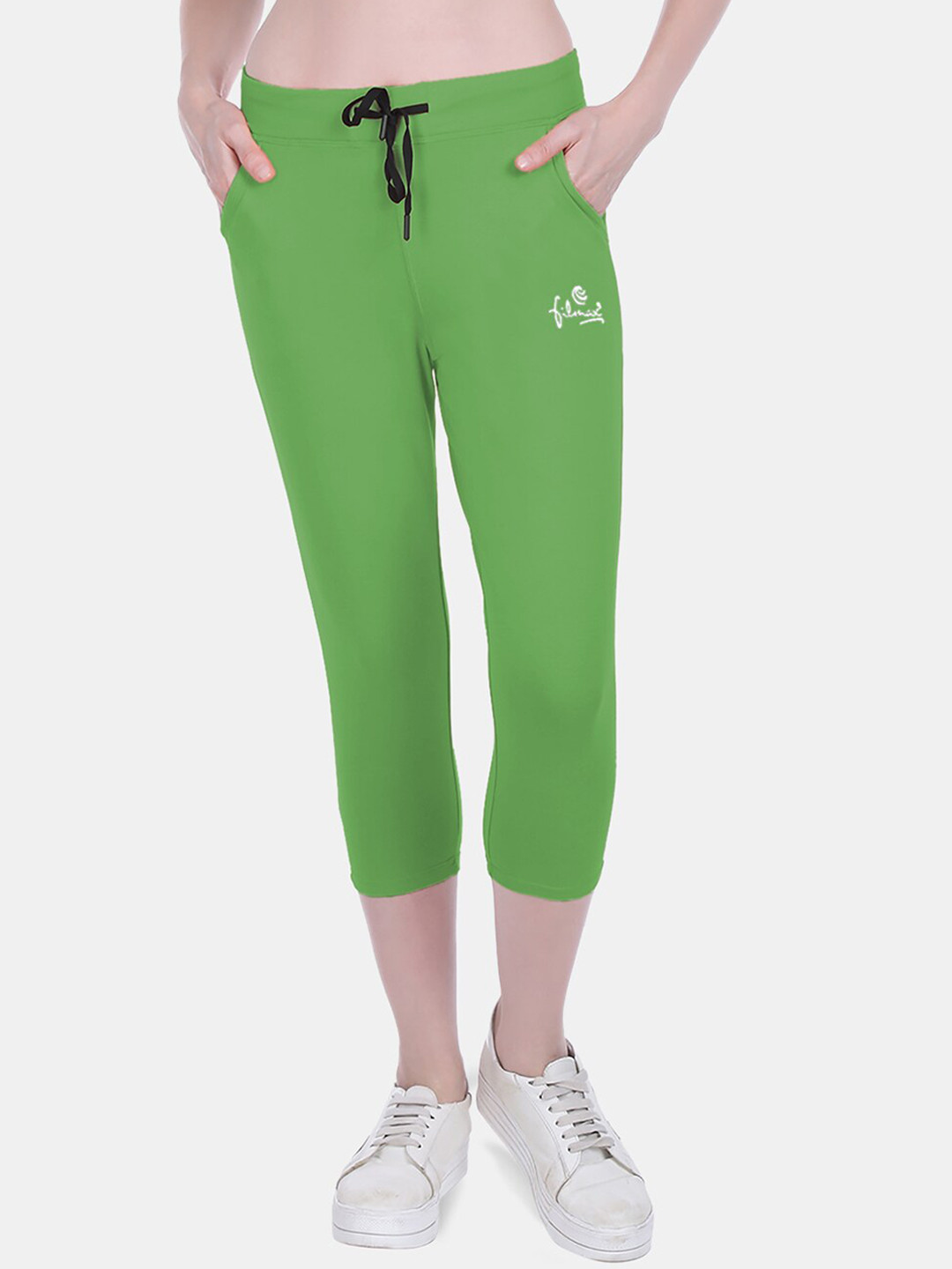 FILMAX ORIGINALS Women Slim-Fit High-Rise Capris