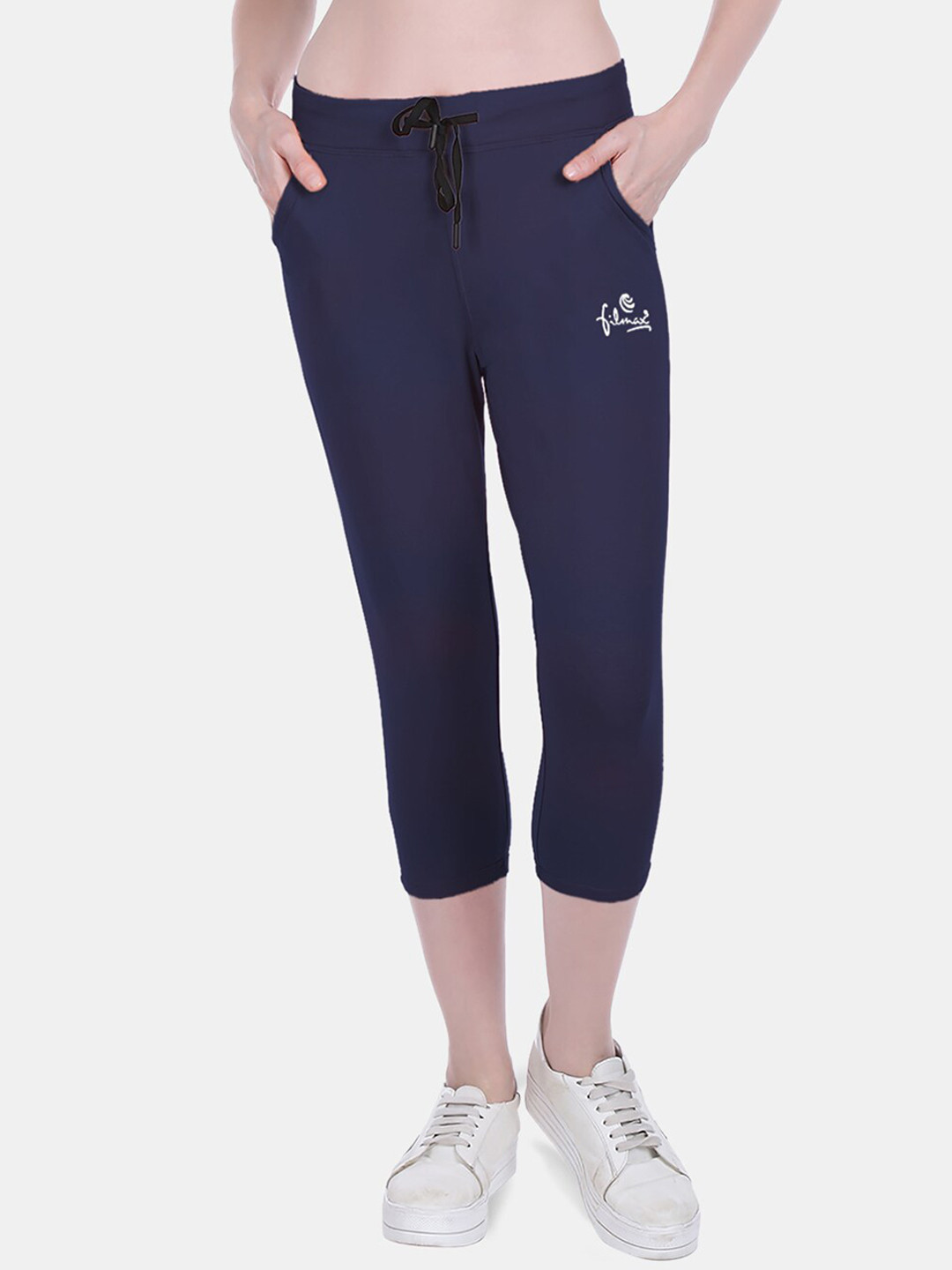 FILMAX ORIGINALS Women Slim-Fit High-Rise Capris