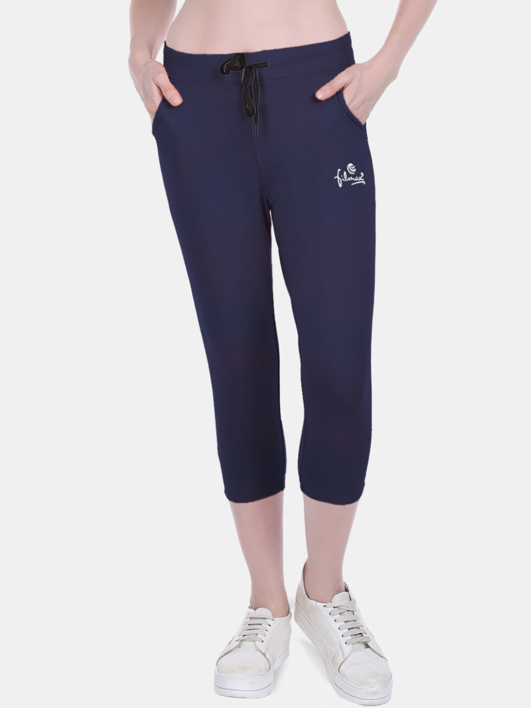 FILMAX ORIGINALS Women Slim-Fit High-Rise Capris