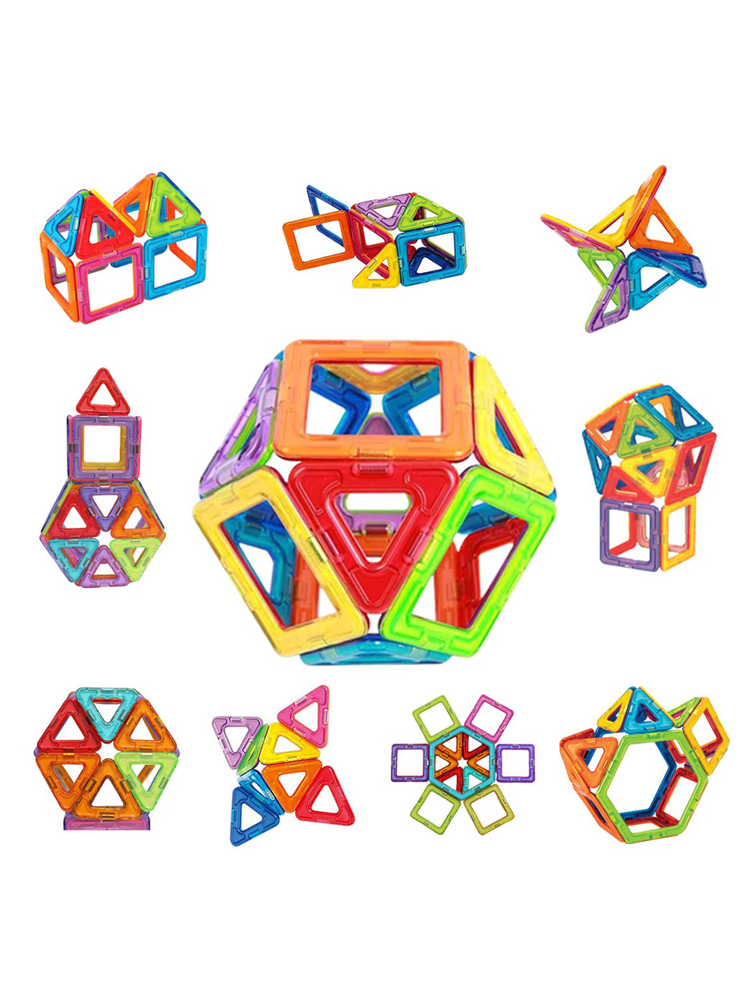 CHOCOZONE Kids Magnetic Block Construction Toy