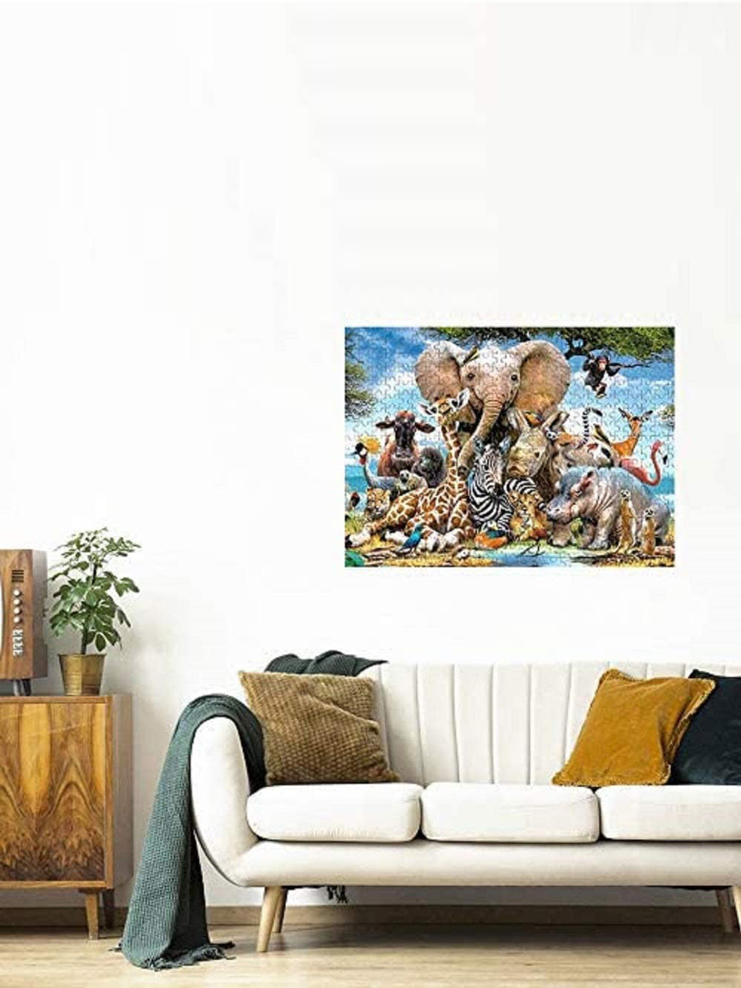 CHOCOZONE 1000 Piece Jigsaw Puzzle Activity Games