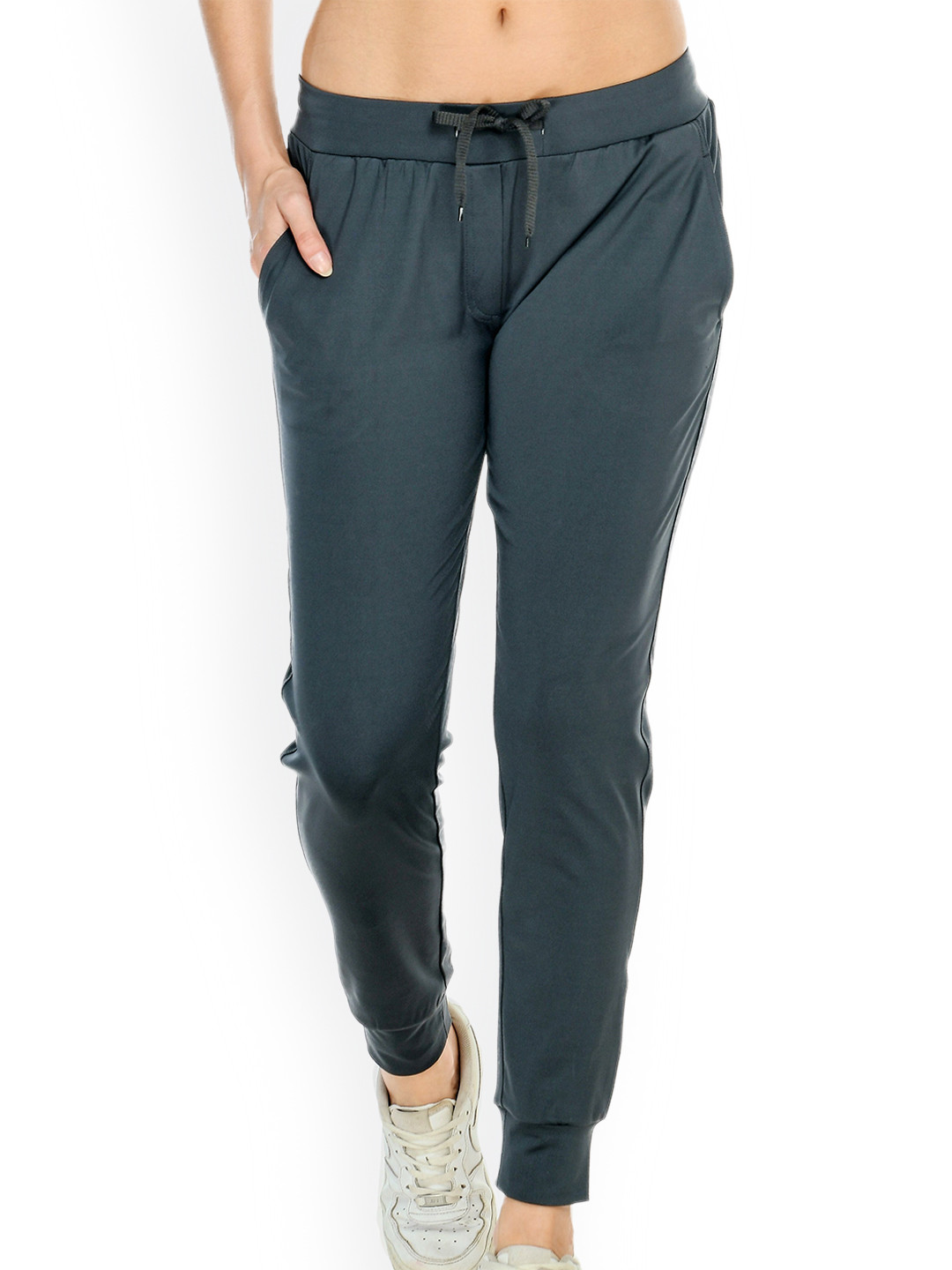 Body Smith Women Mid-Rise Relaxed-Fit Dry Fit Joggers