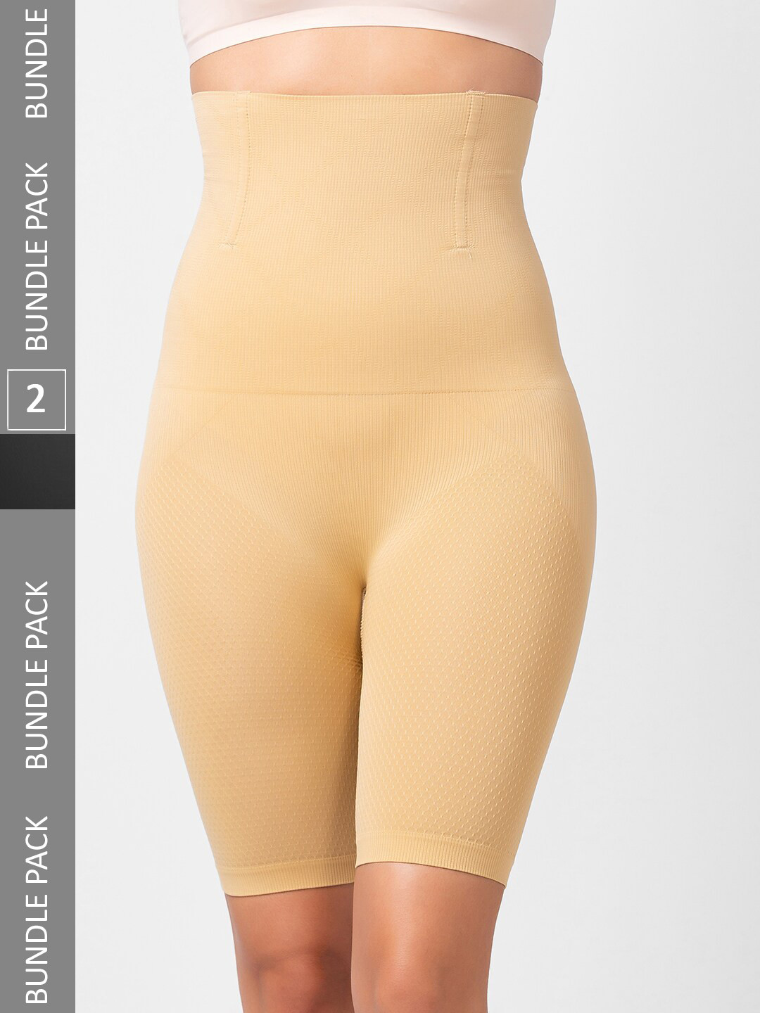 FashionRack Pack Of 2 Tummy & Thigh Shaper Shapewear