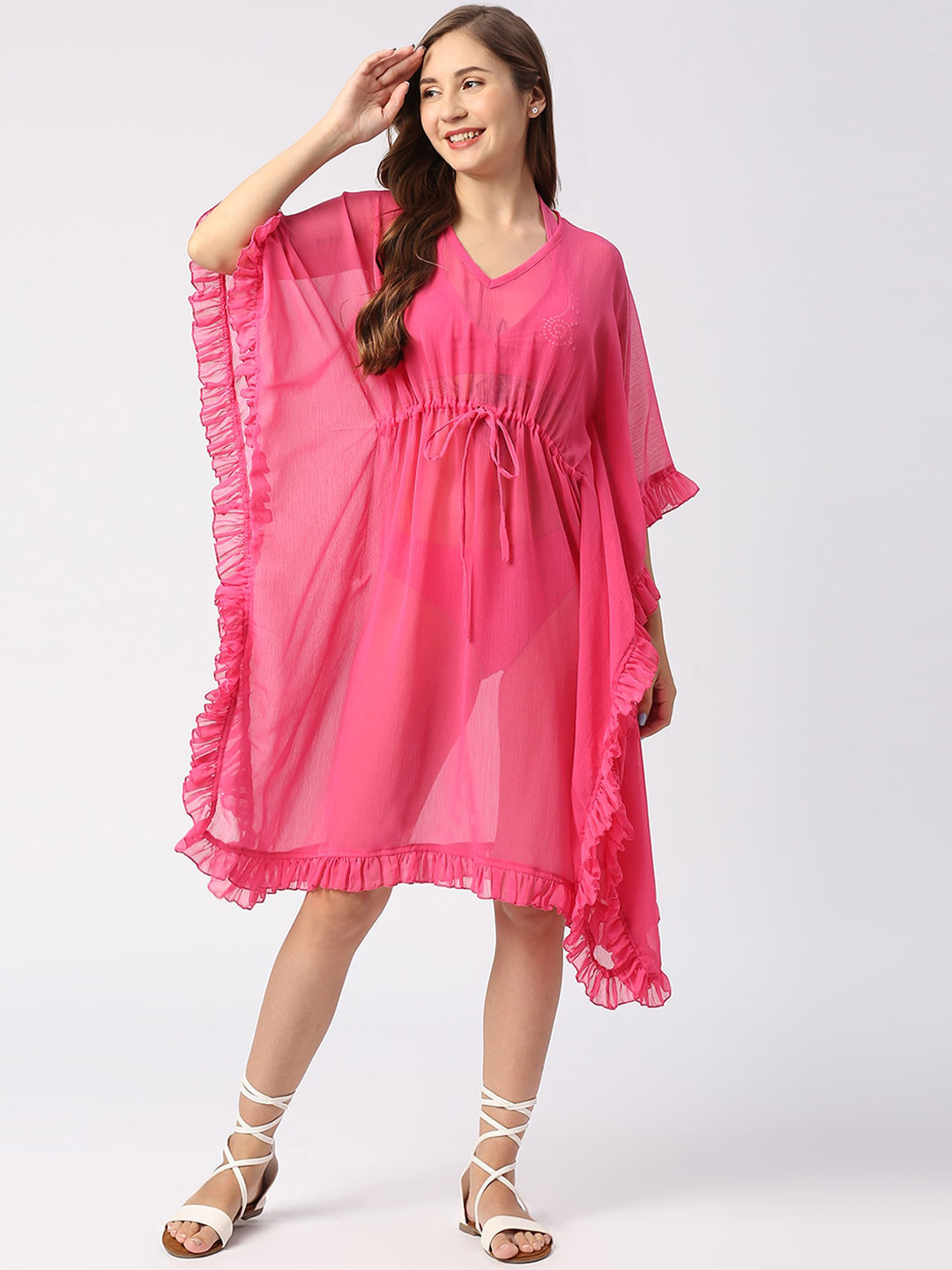 Smarty Pants Kaftan Swimwear Cover Up Top
