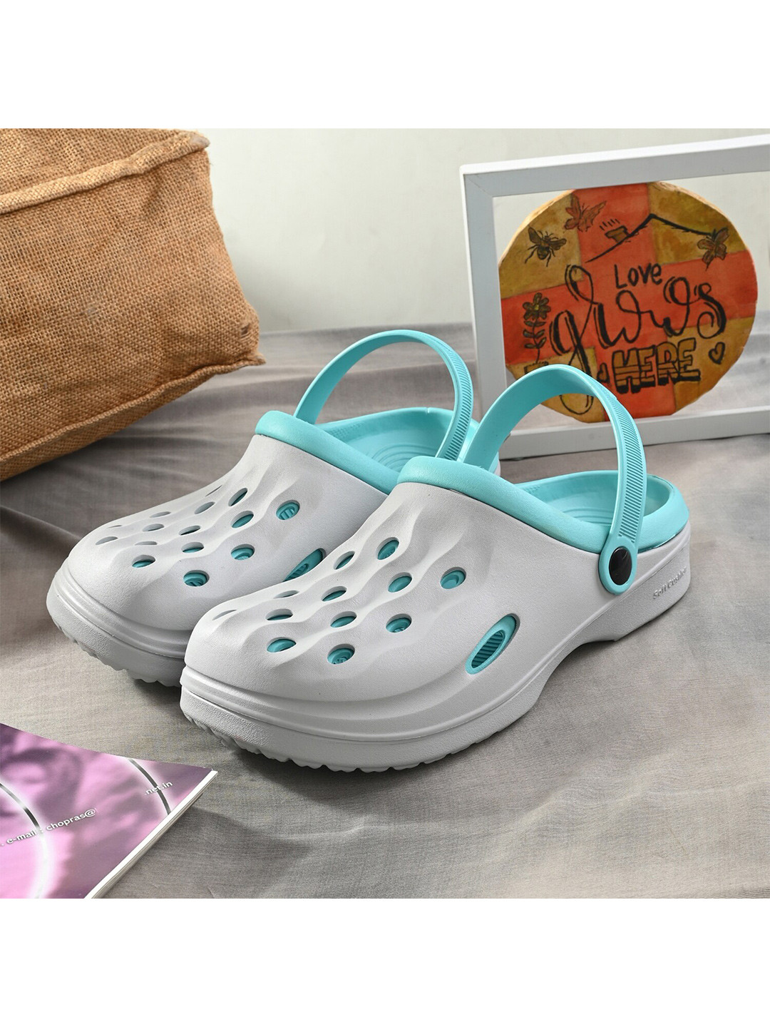 BIRDE Men Round Toe Clogs