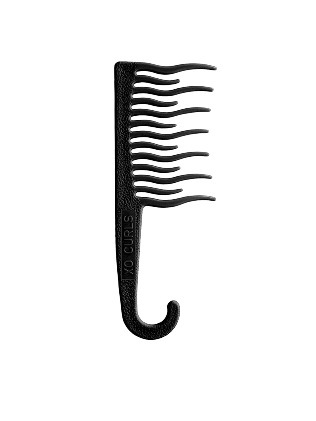 XO CURLS Shower Detangling Comb - Black