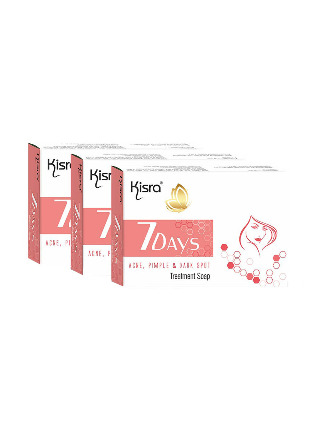 KISRA 7Days Acne & Dark Spots Treatment Face Soap