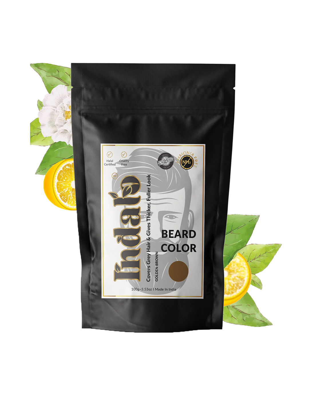 INDALO Men Beard Color 100 g - Golden Brown