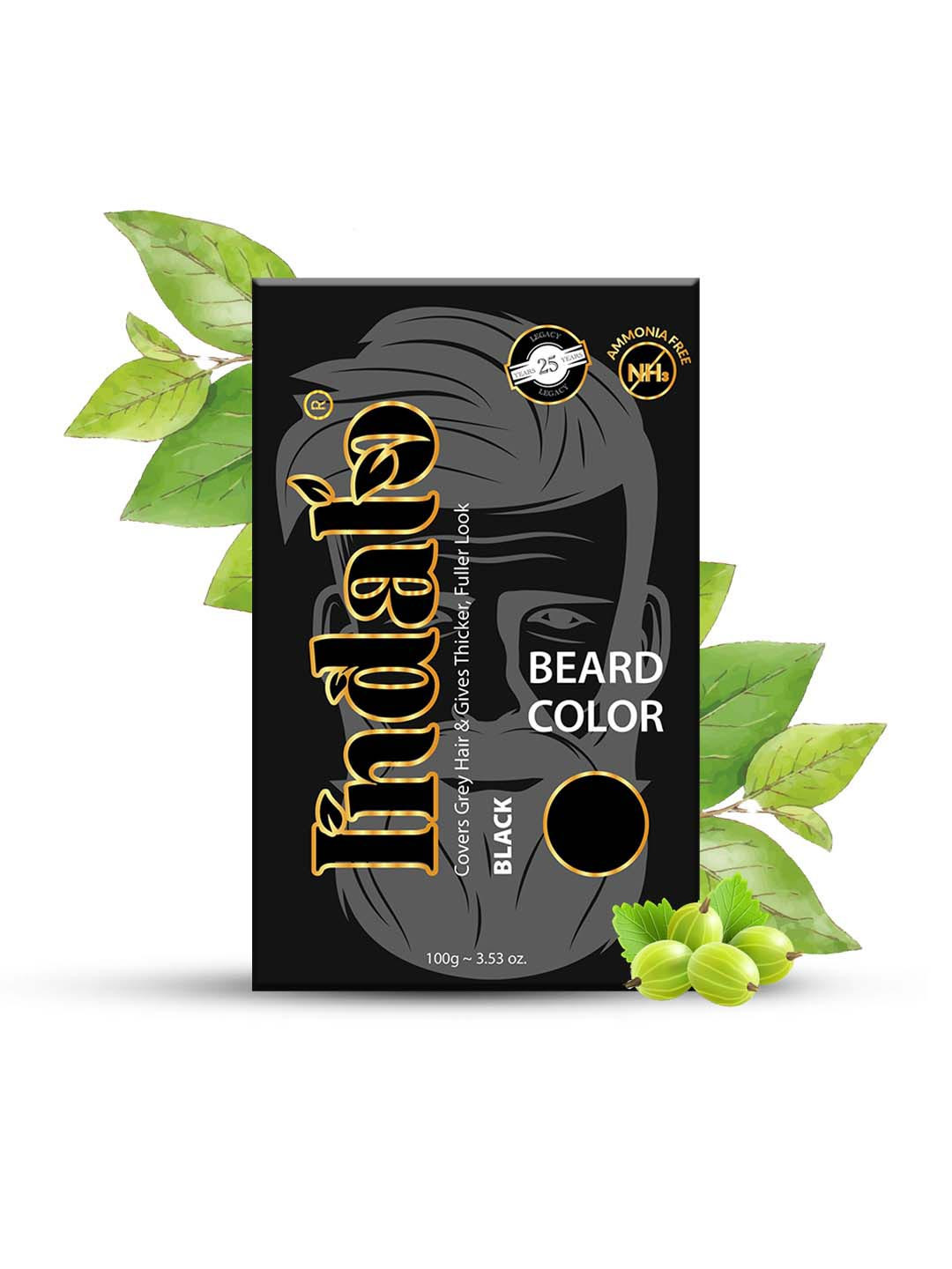 INDALO Men Beard Color 100g - Black