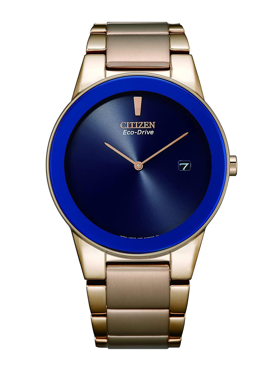 Citizen Men Dial & Stainless Steel Bracelet Style Straps Analogue Watch AU1066-80L