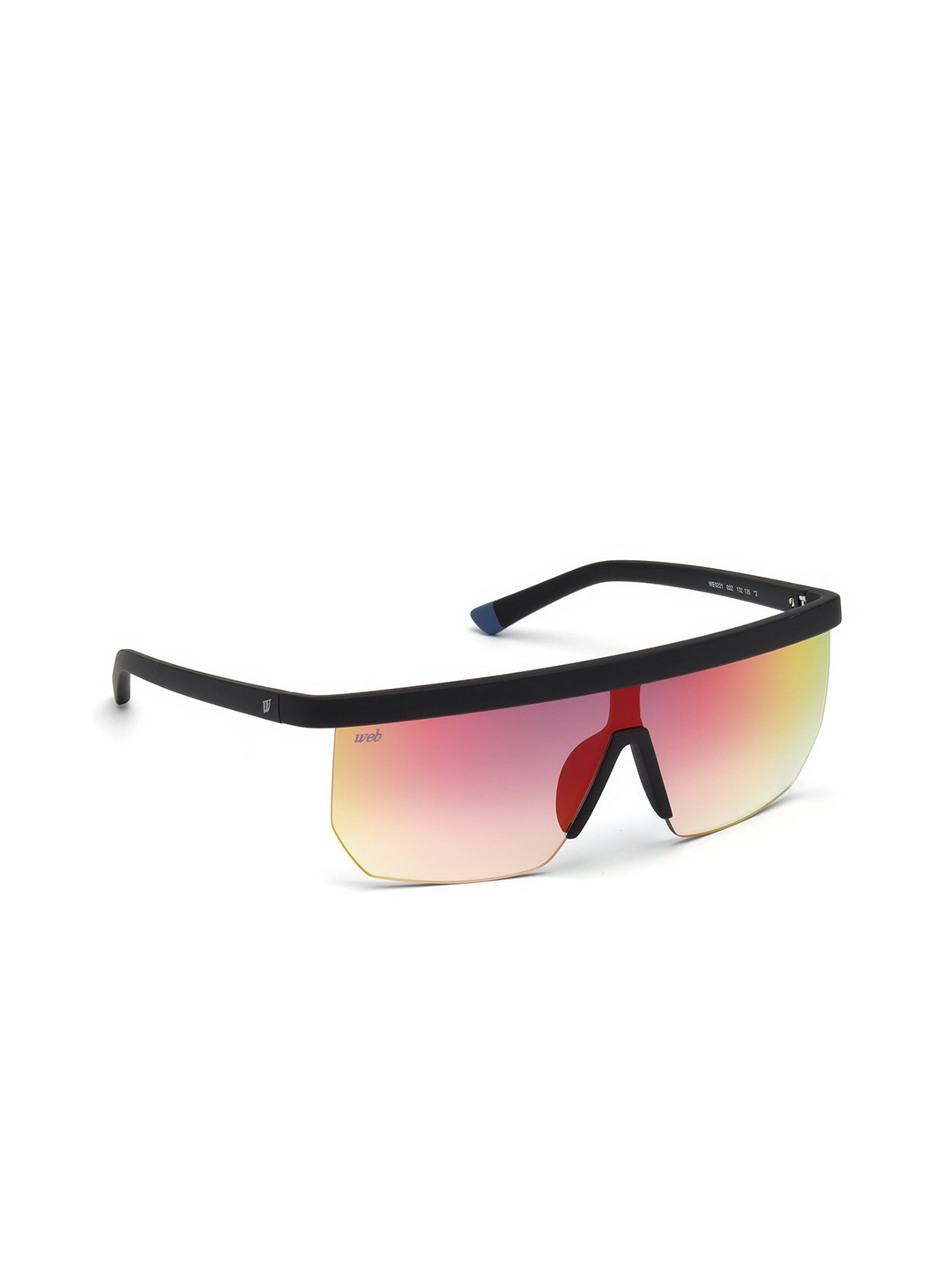 WEB EYEWEAR Browline Sunglasses with UV Protected Lens WE0221 00 02Z