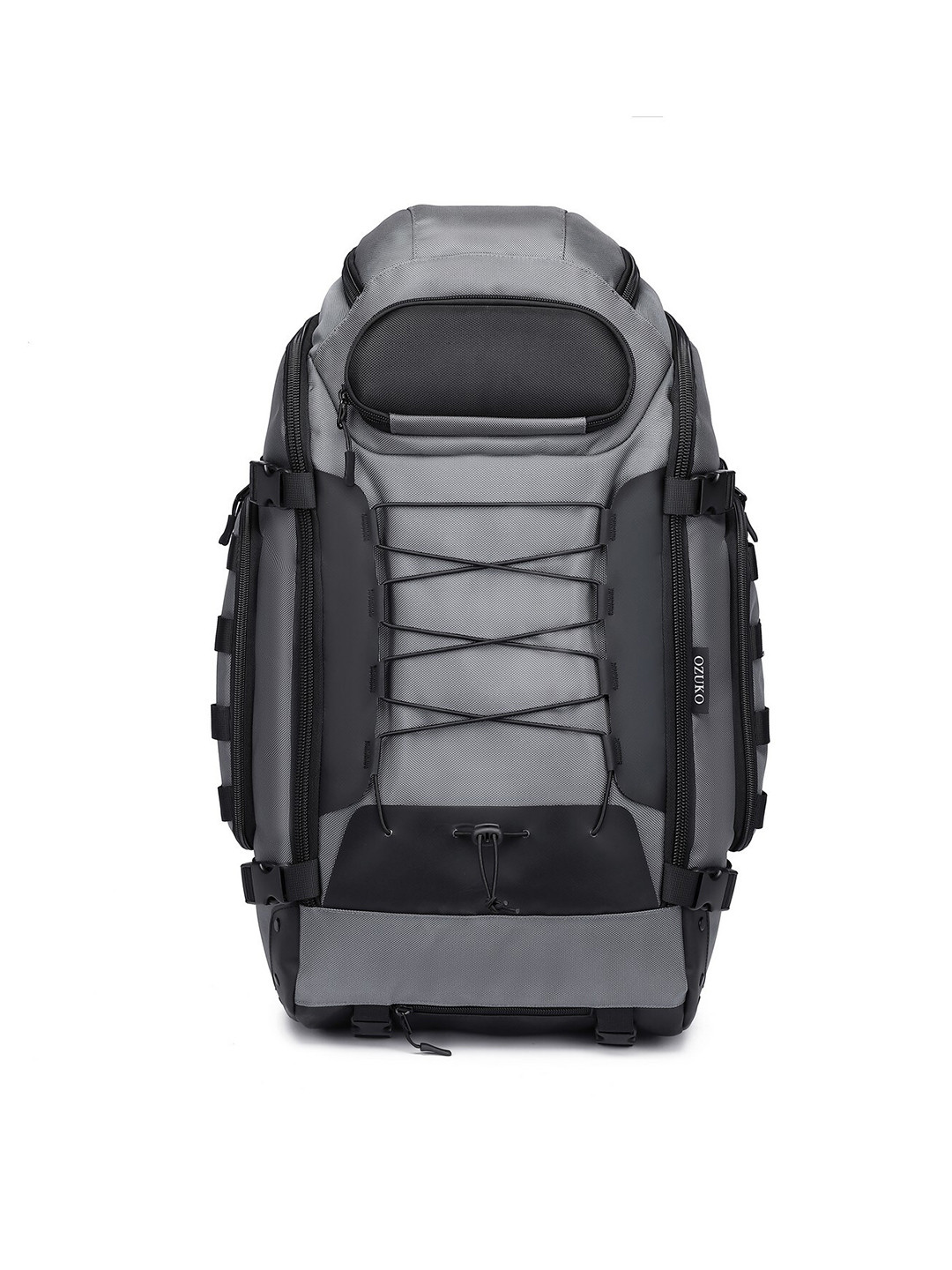 OZUKO Nuvo Trecker Grey Soft Backpack
