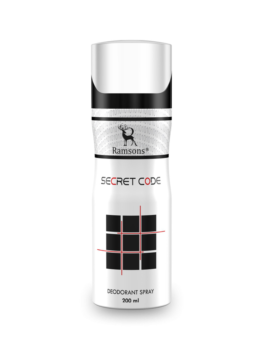 Ramsons Men Secret Code Long Lasting Deodorant Spray - 200 ml