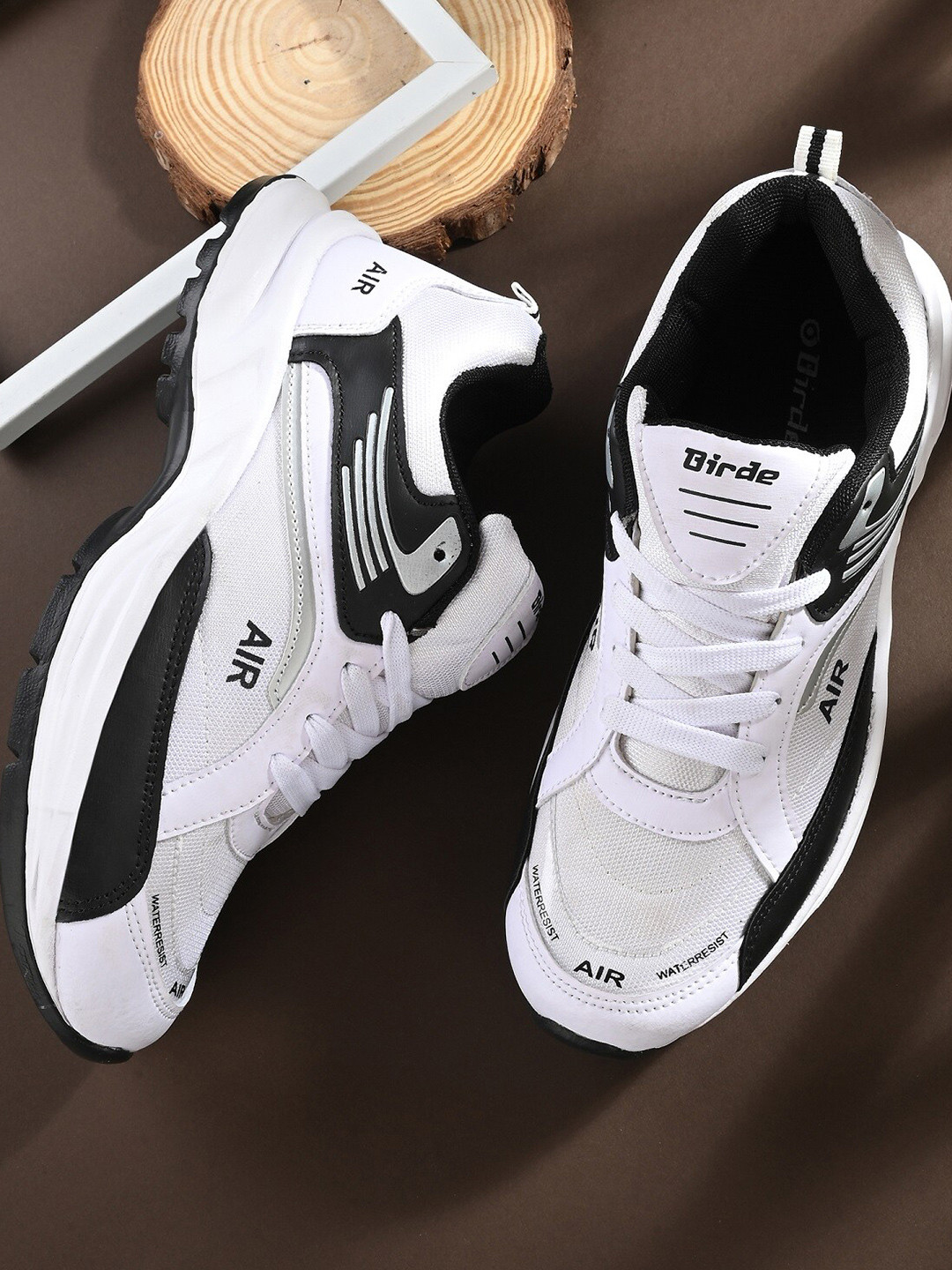 BIRDE Men Premium Mesh Non-Marking Running Shoes