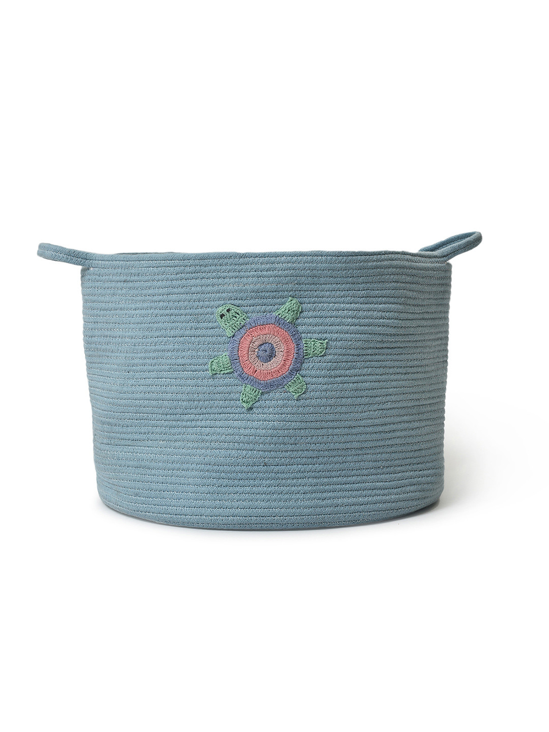 MiArcus Multipurpose Storage Basket/Organizer for Kid's Small Items - Blue, 30x37 cm