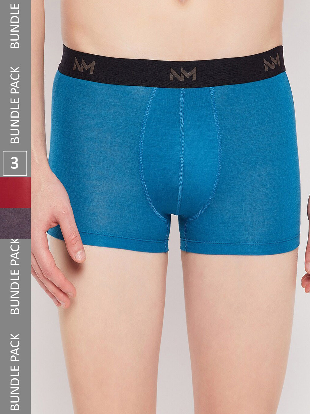 NEVA Men Pack Of 3 Ultra Soft Trunks