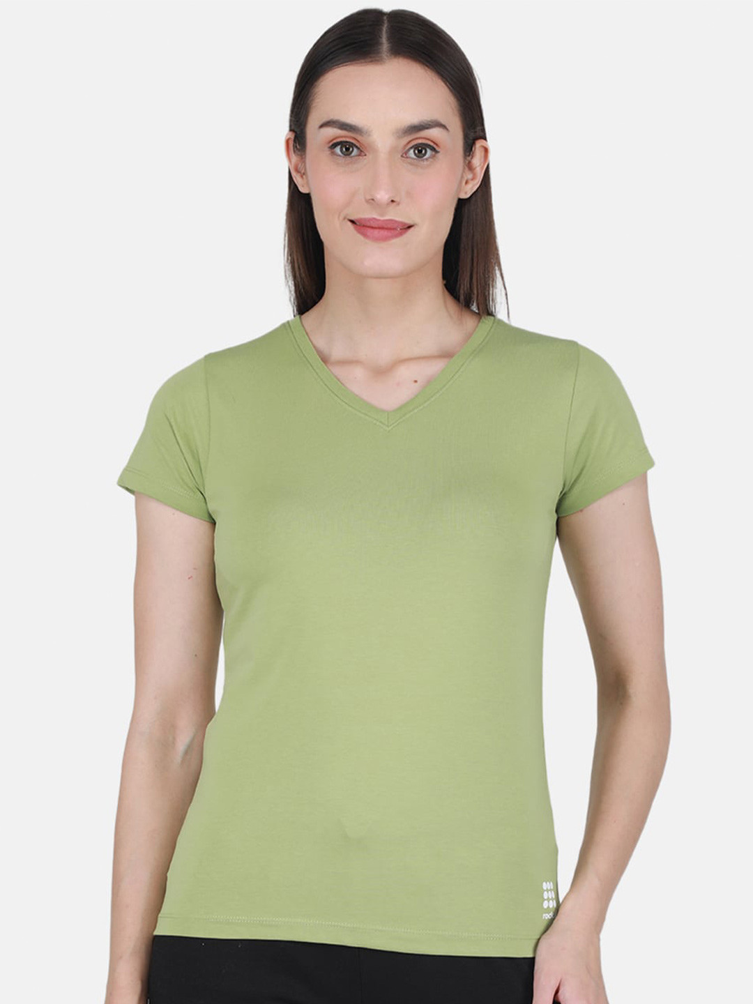 rock.it V-Neck Cotton Blend T-shirt