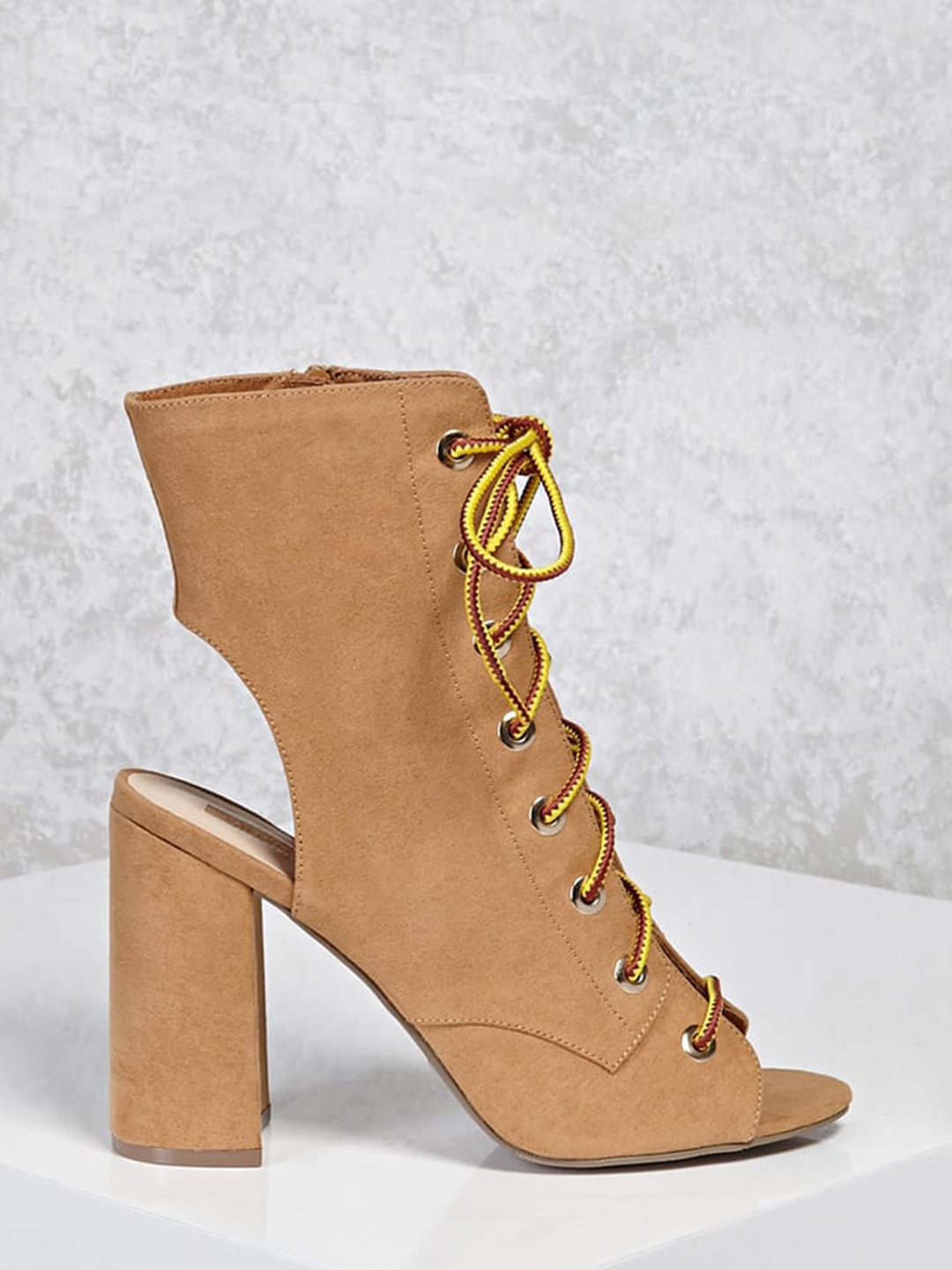 Tan wrap 2025 up heels