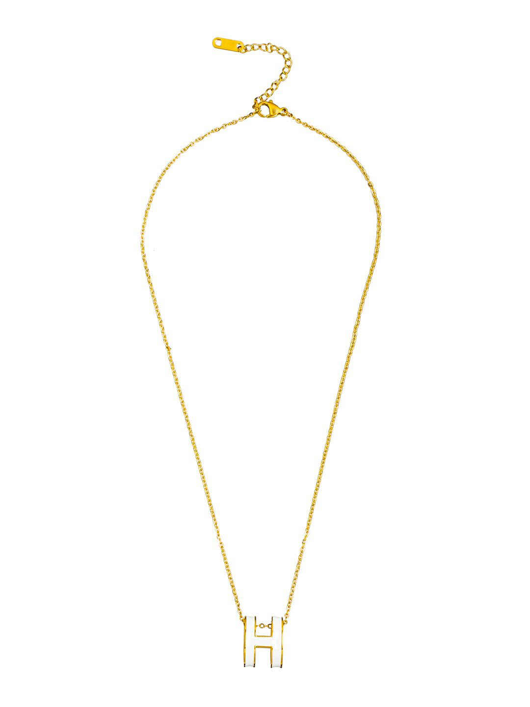 Moon Dust Gold-Plated Pendant With Chain