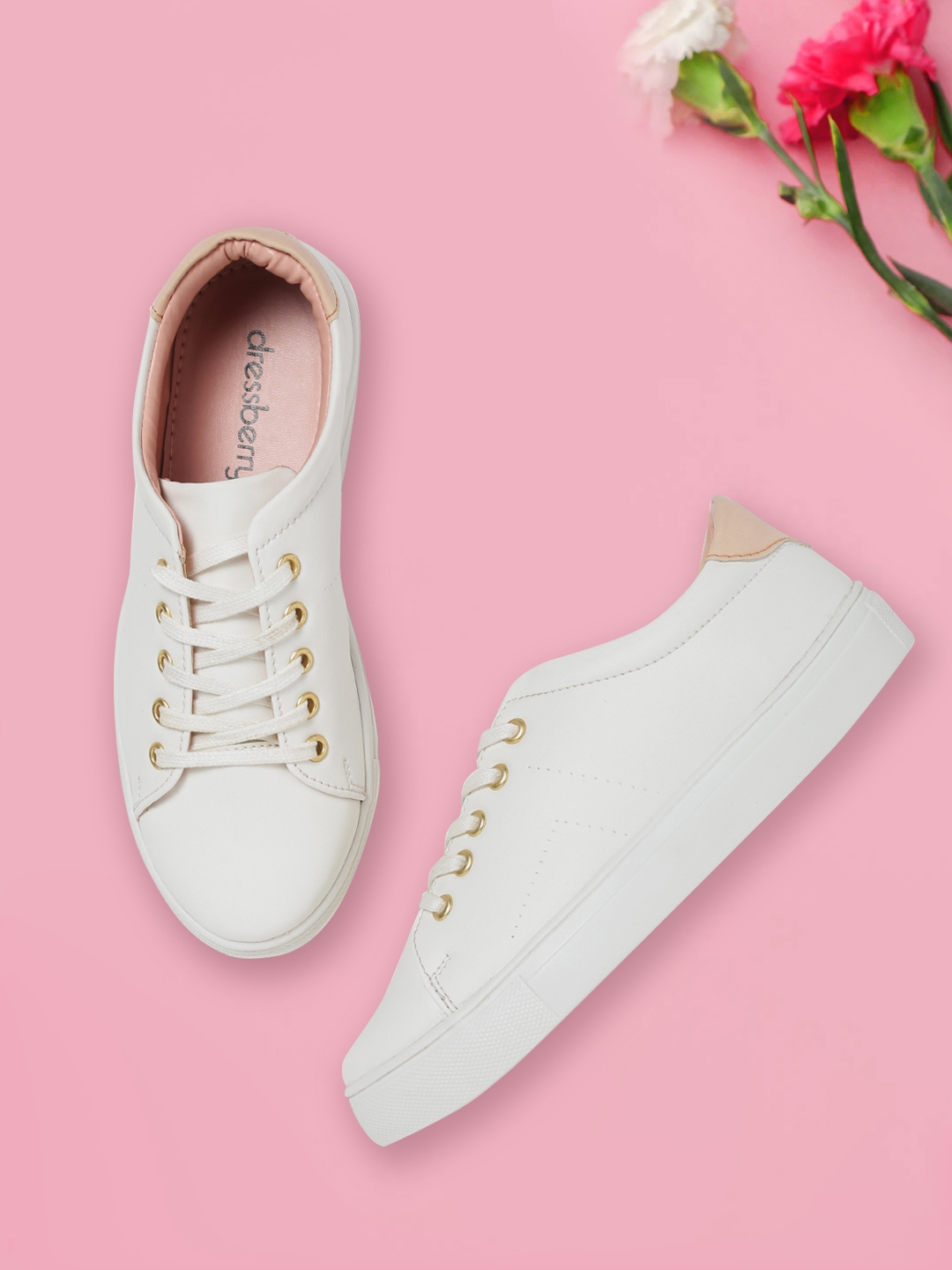 Dressberry clearance white sneakers