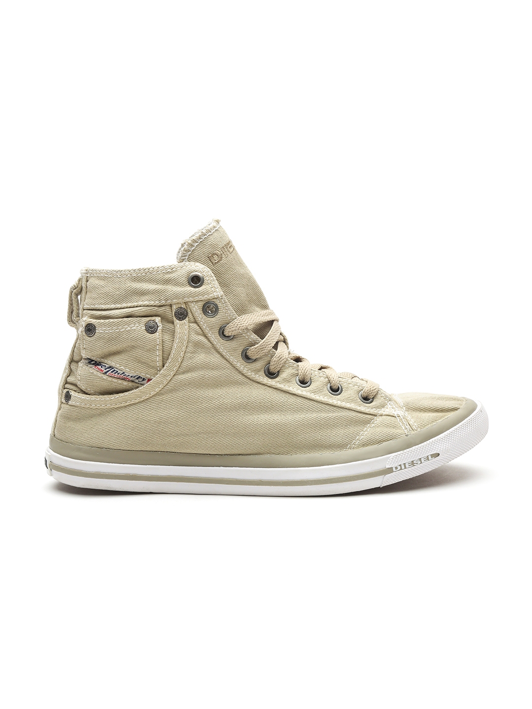 diesel canvas sneakers