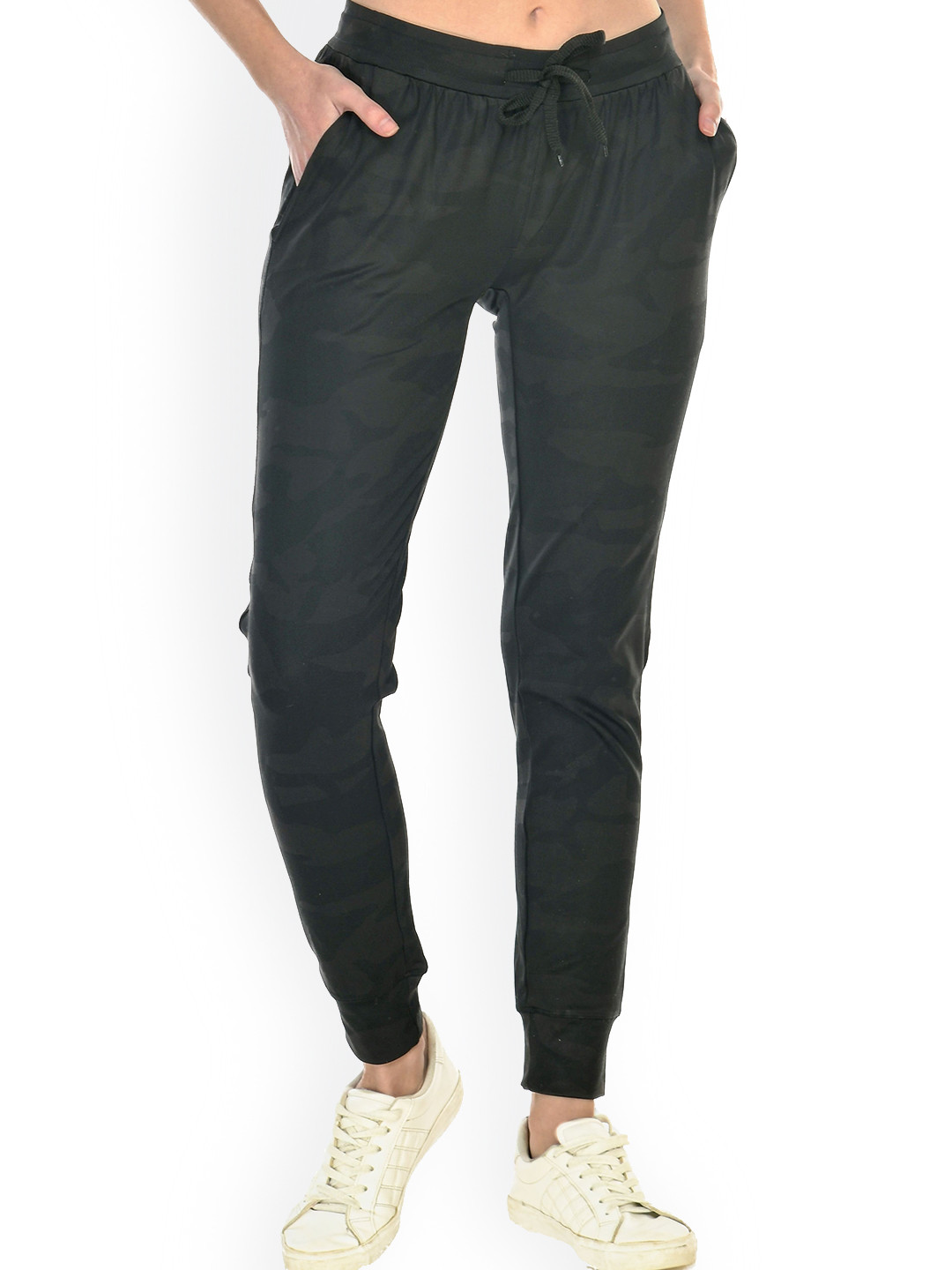 Body Smith Women Camouflage Printed Anti-Odor Sports Joggers