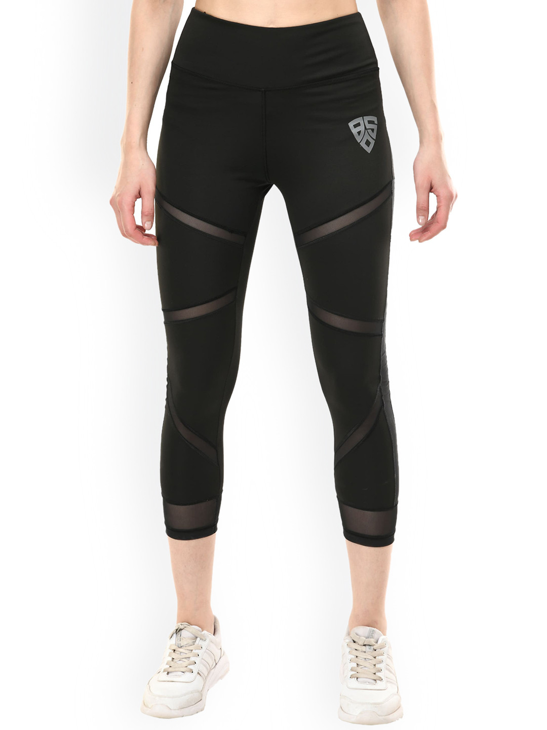 Body Smith Women Dry-Fit Anti-Odour Ankle Length Sport Tights