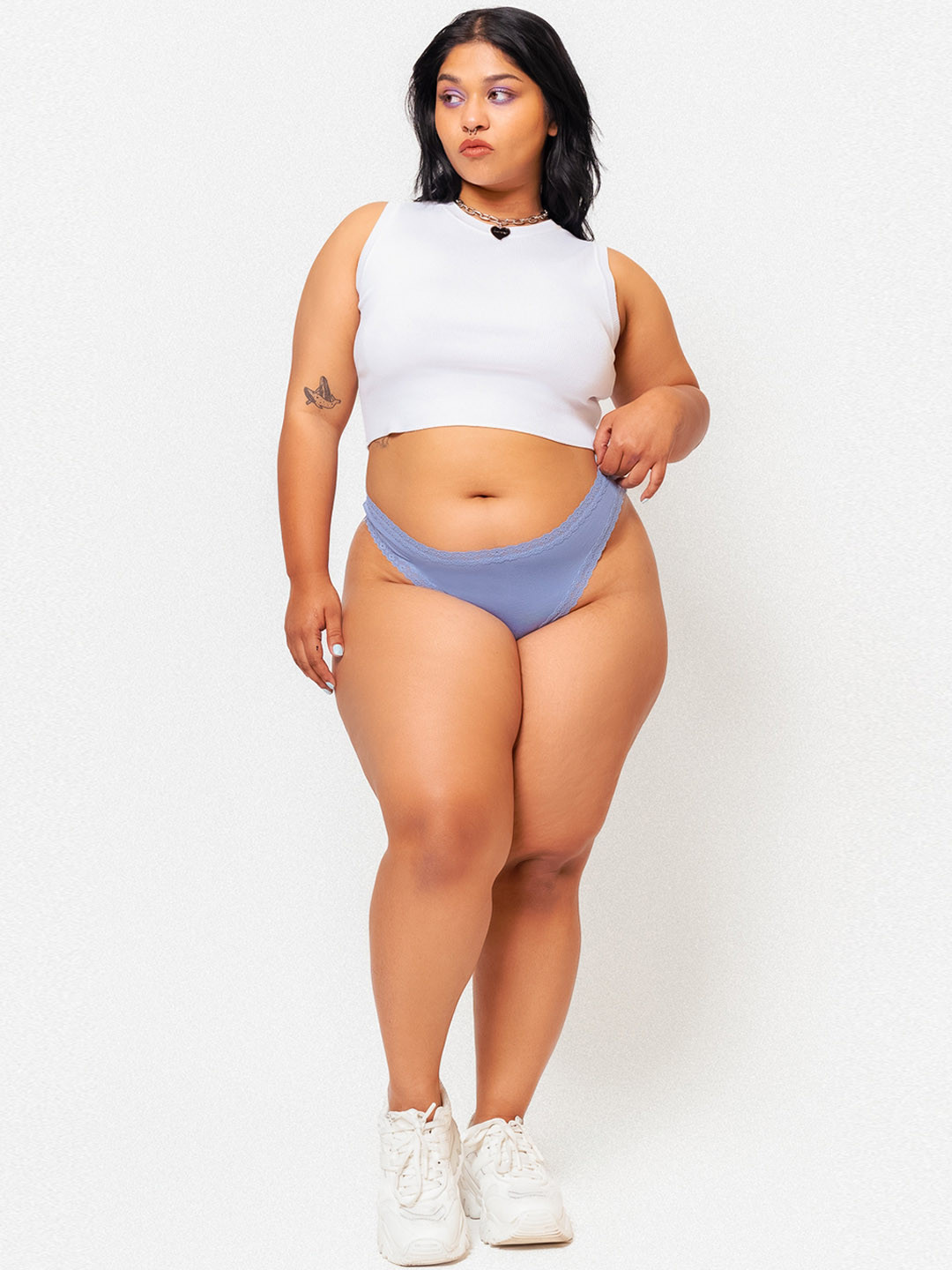 Big Little Lemons Mid-Rise Thong Briefs