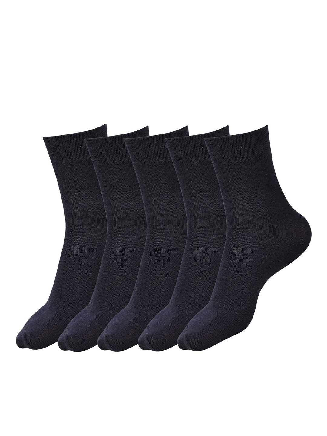 Dollar Socks Pack Of 5 Cotton Sport Grip Calf-Length School Socks