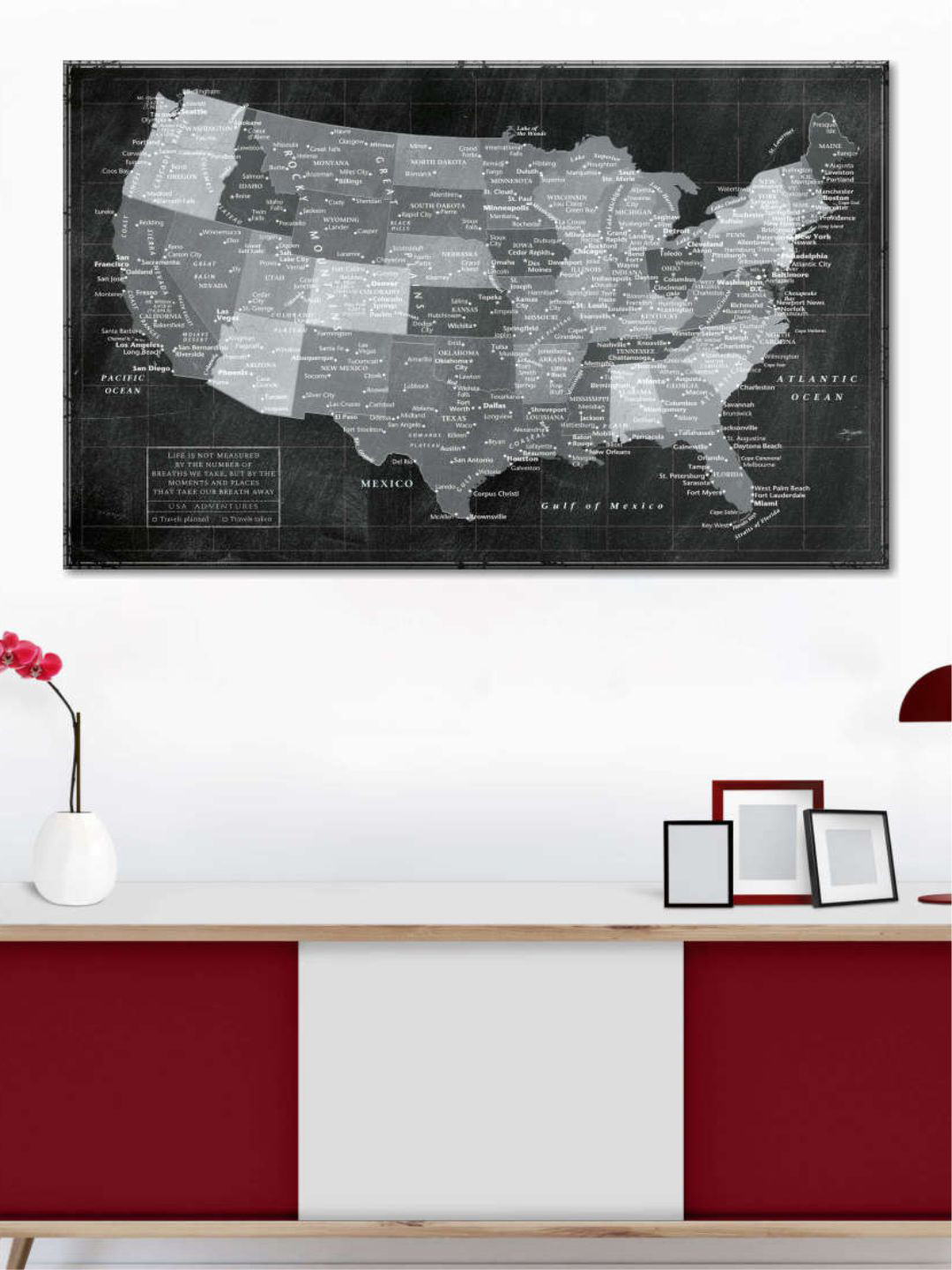 POSTERS AND TRUSS Canvas Wall Rectangle Photographs Wall Art - 30 x 40 In