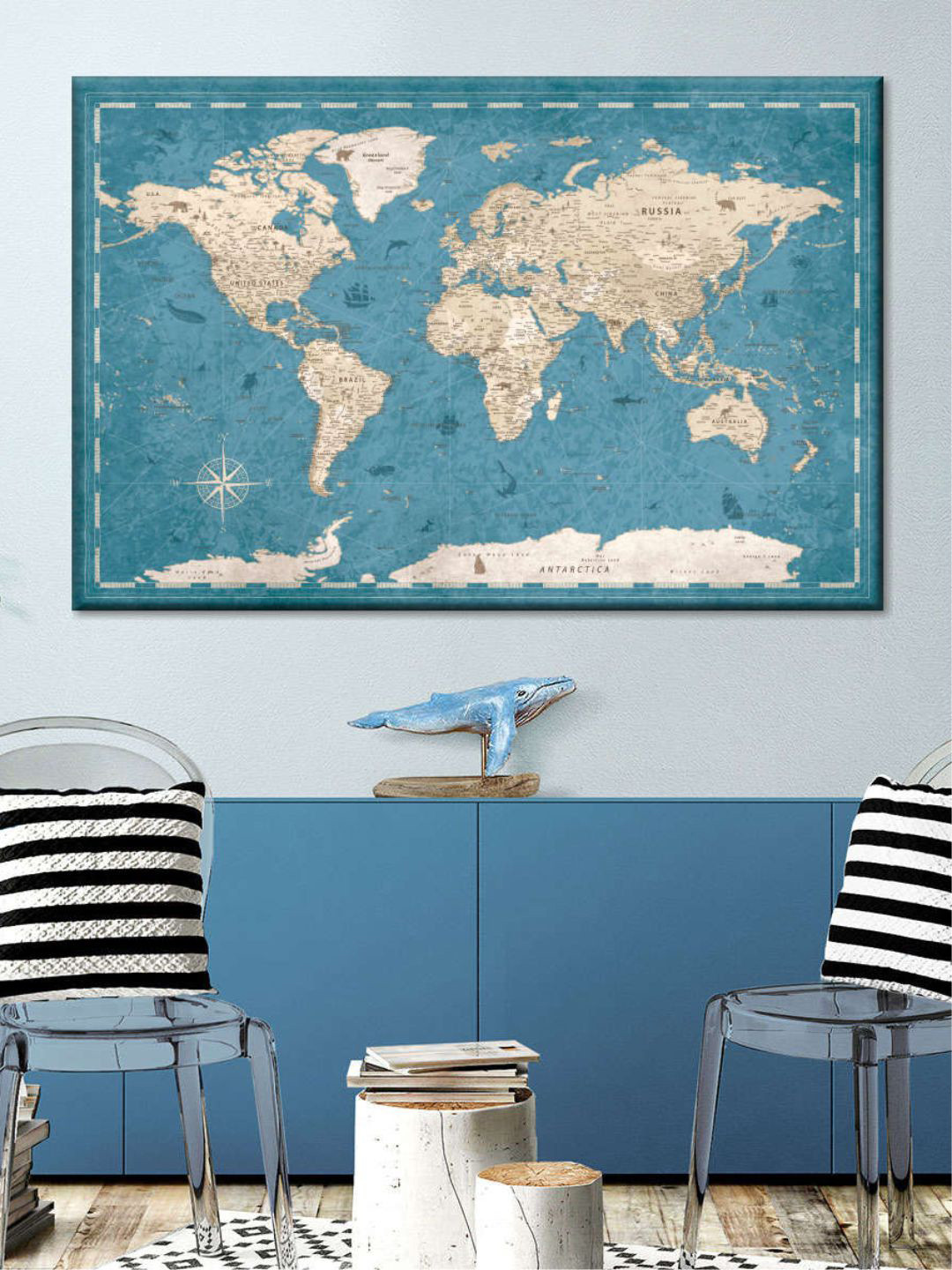 POSTERS AND TRUSS Canvas Wall Rectangle Photographs Wall Art - 30 x 40 In