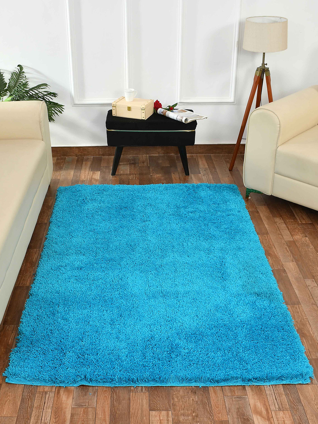 PRESTO Blue Soft Feel Anti-Skid Floor Carpet
