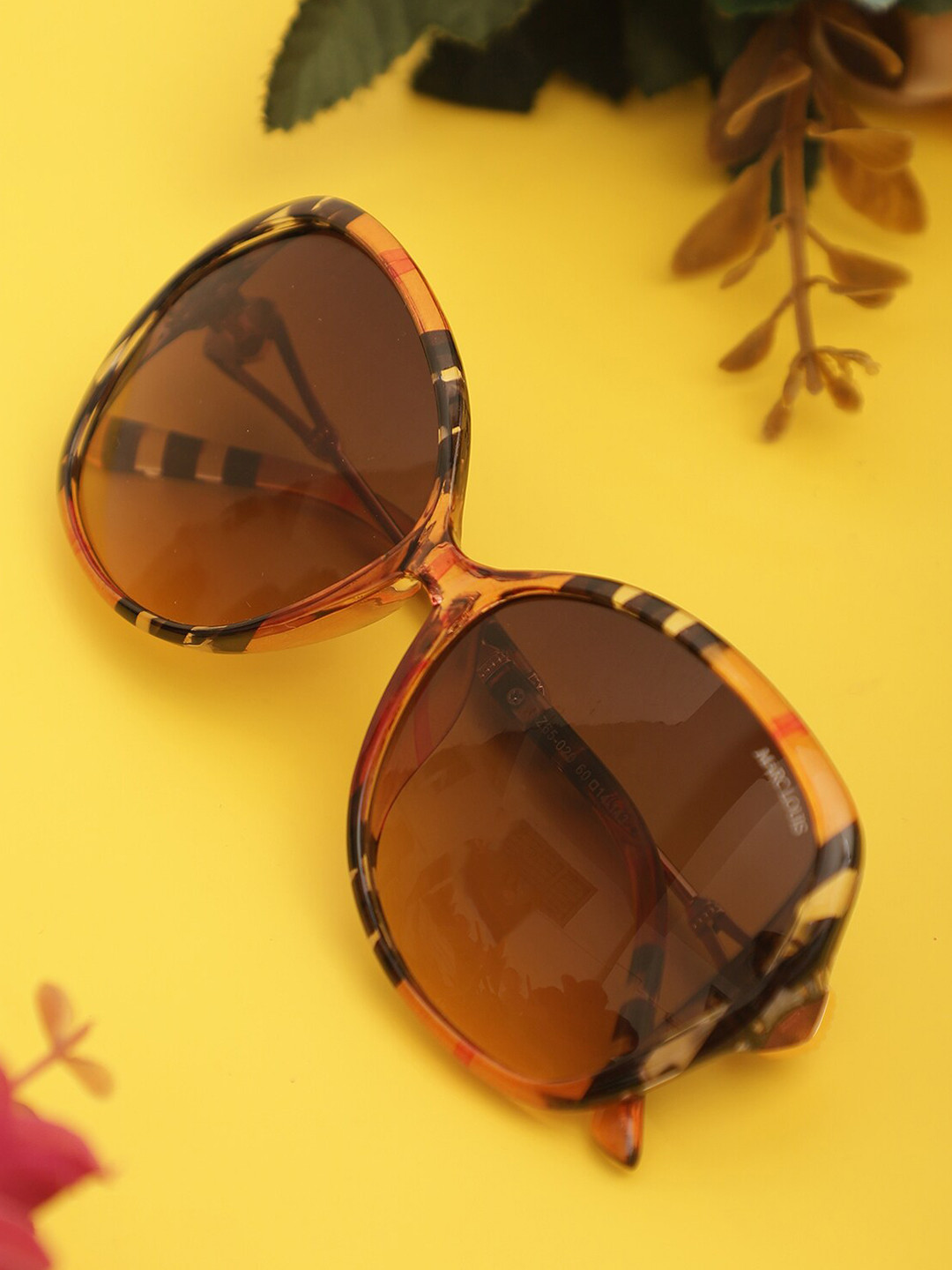 MARC LOUIS Women Lens & Square Sunglasses With UV Protected Lens ML Z65-020