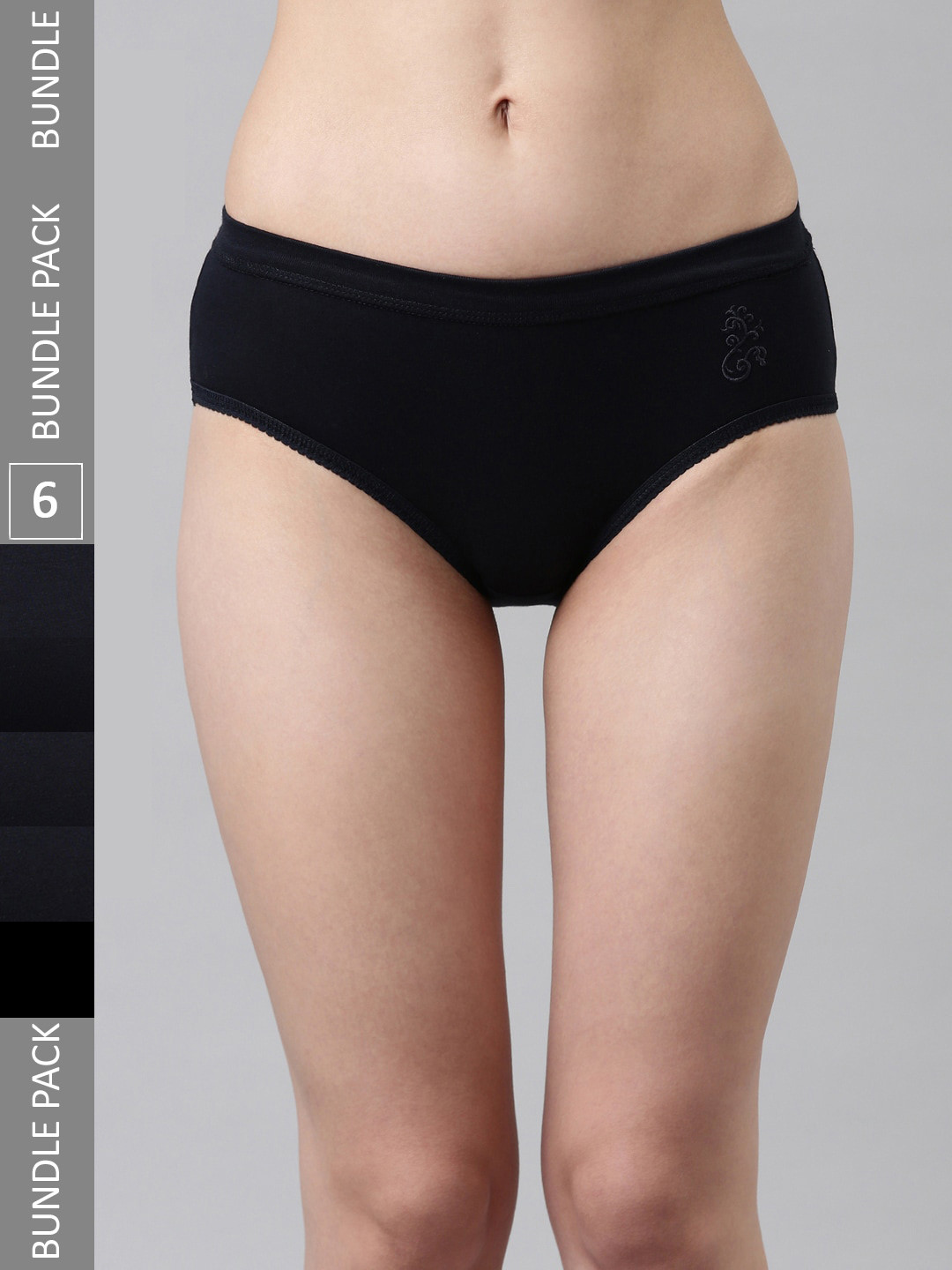 DIXCY SCOTT Slimz Women Pack Of 6 Assorted Bikini Briefs