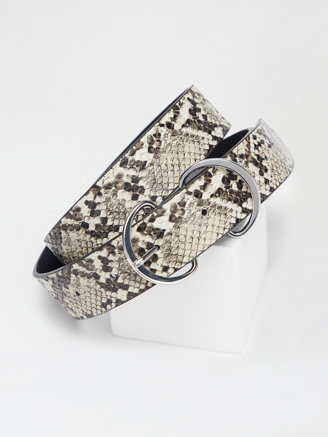 DOROTHY PERKINS Women Snake Skin Textured Belt